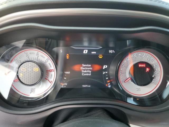 2C3CDZFJ5NH160436 - 2022 DODGE CHALLENGER R/T SCAT PACK GRAY photo 9