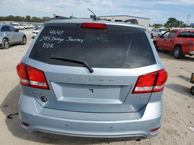 3C4PDCBB9DT594647 - 2013 DODGE JOURNEY SXT BLUE photo 6