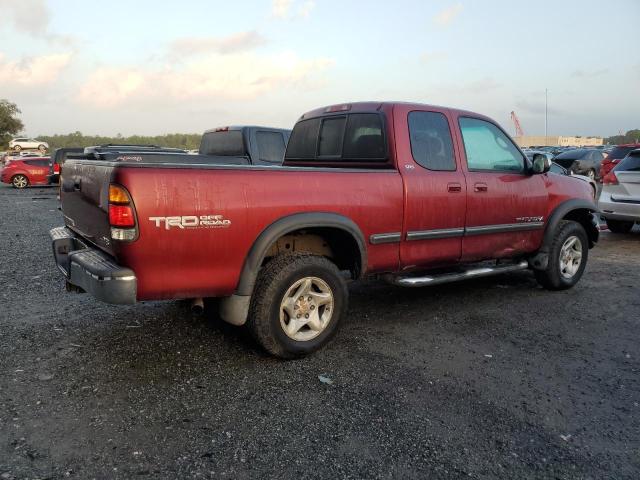 5TBRT34101S212441 - 2001 TOYOTA TUNDRA ACCESS CAB 勃艮第红 照片 3