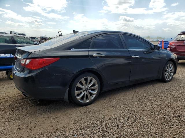 5NPEC4AC2DH664712 - 2013 HYUNDAI SONATA SE BLACK photo 3