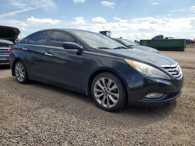 5NPEC4AC2DH664712 - 2013 HYUNDAI SONATA SE BLACK photo 4