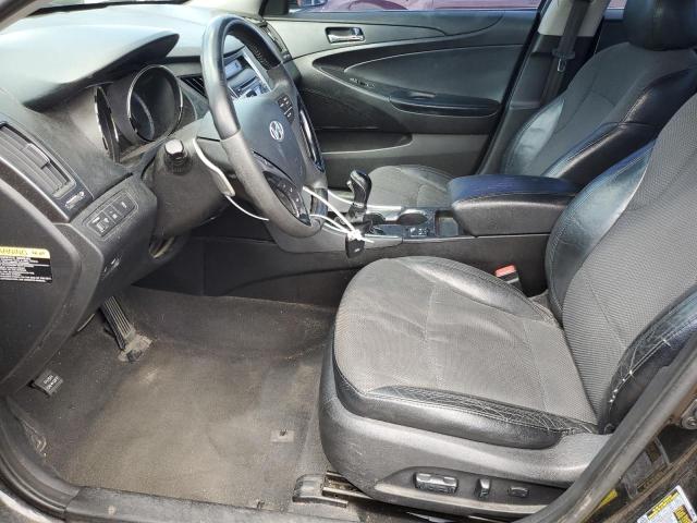 5NPEC4AC2DH664712 - 2013 HYUNDAI SONATA SE BLACK photo 7