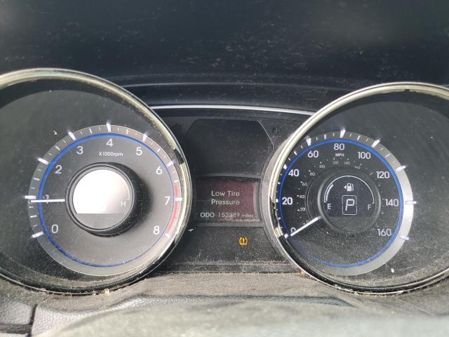 5NPEC4AC2DH664712 - 2013 HYUNDAI SONATA SE BLACK photo 9