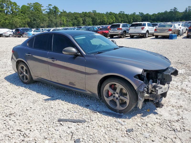 ZARFAEDNXH7551152 - 2017 ALFA ROMEO GIULIA Q4 Grau Foto 4