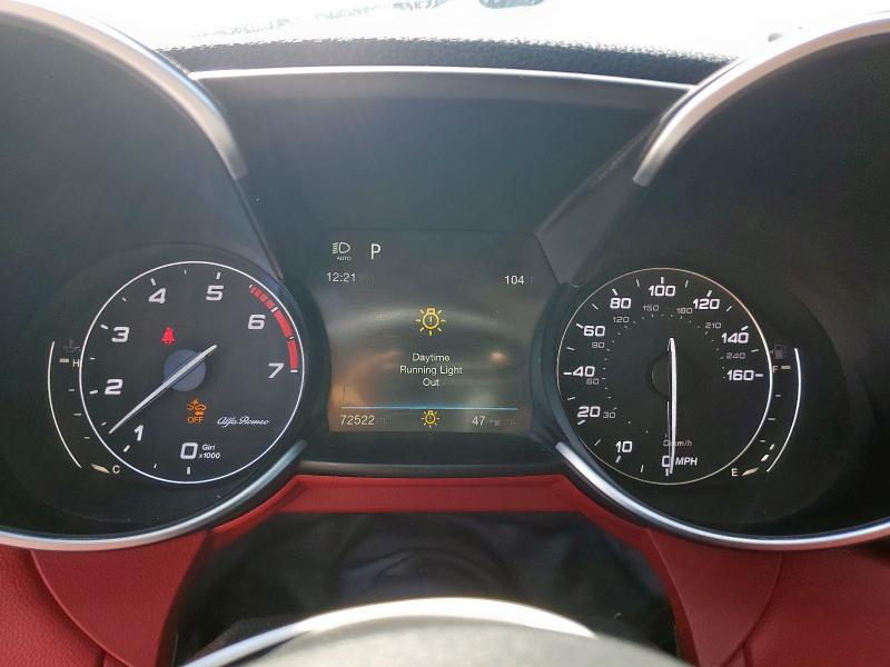 ZARFAEDNXH7551152 - 2017 ALFA ROMEO GIULIA Q4 Grau Foto 9