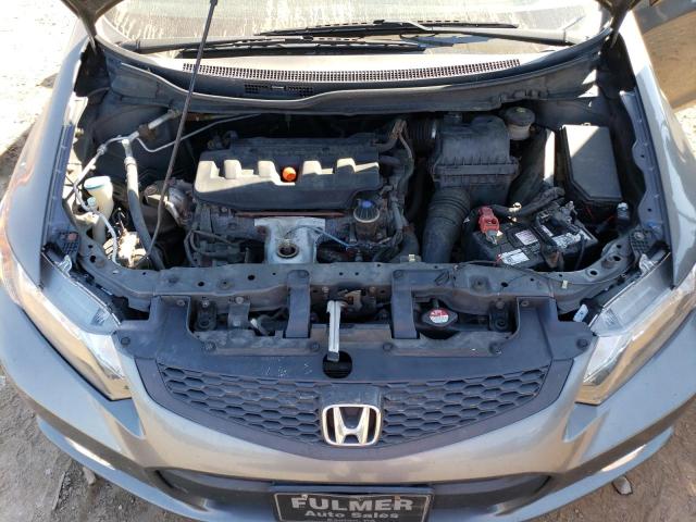 2HGFG3B53CH516144 - 2012 HONDA CIVIC LX GRAY photo 11