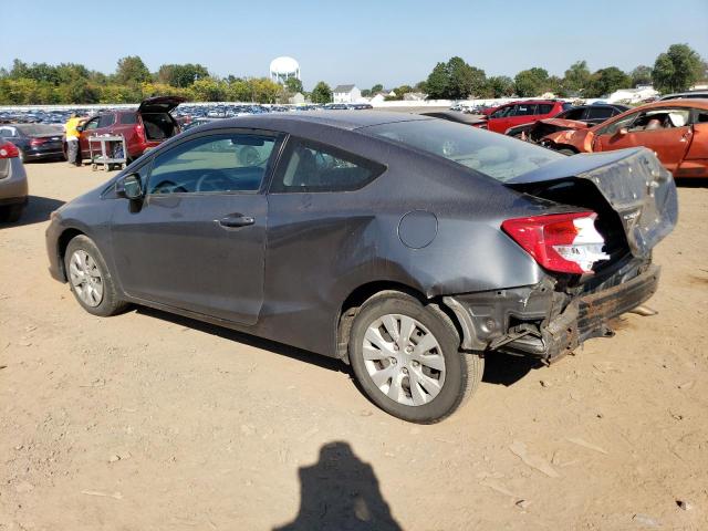 2HGFG3B53CH516144 - 2012 HONDA CIVIC LX GRAY photo 2