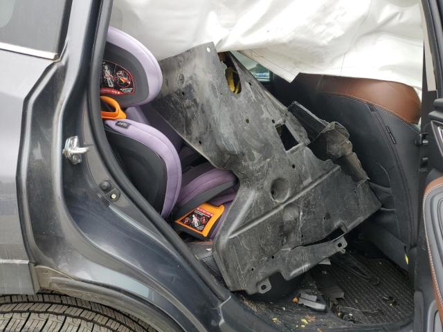 JF2SKARC0NH529366 - 2022 SUBARU FORESTER TOURING GRAY photo 11