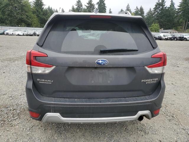 JF2SKARC0NH529366 - 2022 SUBARU FORESTER TOURING GRAY photo 6