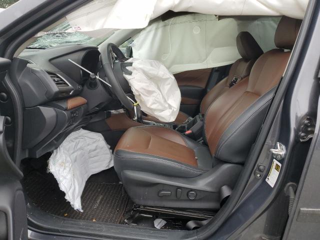 JF2SKARC0NH529366 - 2022 SUBARU FORESTER TOURING GRAY photo 7