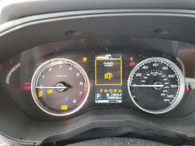 JF2SKARC0NH529366 - 2022 SUBARU FORESTER TOURING GRAY photo 9