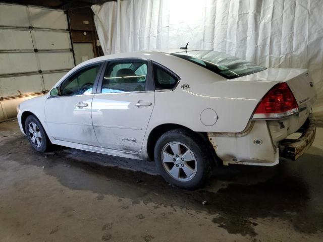 2G1WT57N691220902 - 2009 CHEVROLET IMPALA 1LT WHITE photo 2