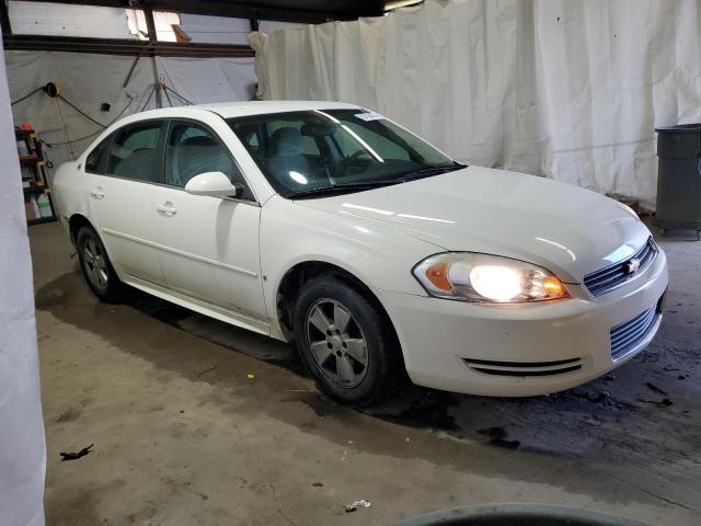 2G1WT57N691220902 - 2009 CHEVROLET IMPALA 1LT WHITE photo 4