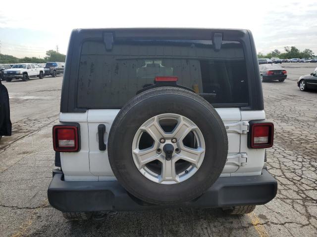 1C4HJXDGXLW298106 - 2020 JEEP WRANGLER U SPORT თეთრი ფოტო 6