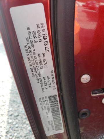 2C3CDZFJ3KH690061 - 2019 DODGE CHALLENGER R/T SCAT PACK MAROON photo 12