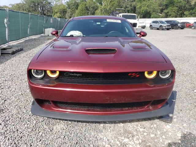 2C3CDZFJ3KH690061 - 2019 DODGE CHALLENGER R/T SCAT PACK MAROON photo 5