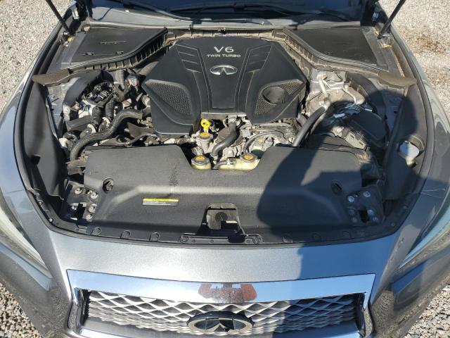 JN1EV7AP5KM515411 - 2019 INFINITI Q50 LUXE GRAY photo 11