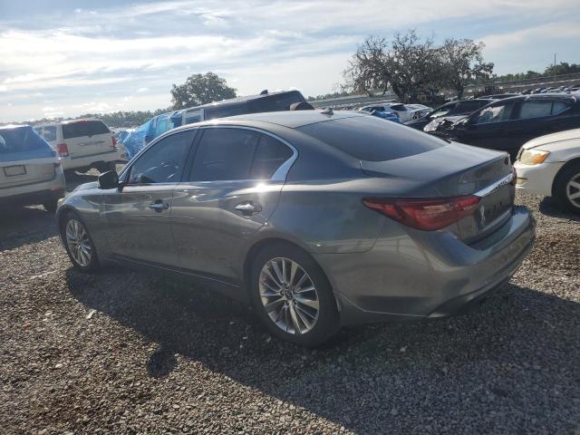 JN1EV7AP5KM515411 - 2019 INFINITI Q50 LUXE GRAY photo 2