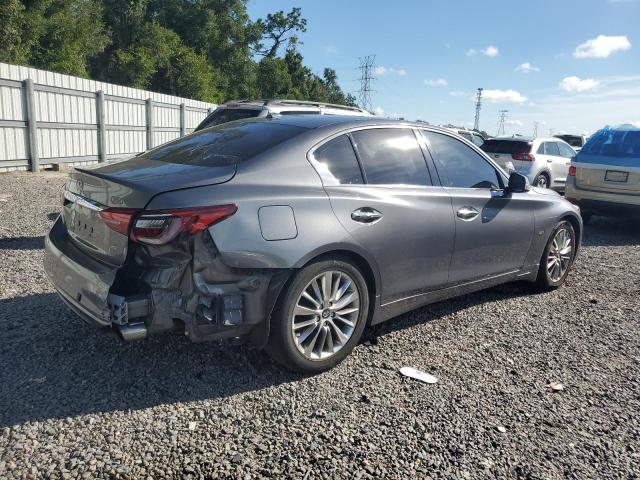 JN1EV7AP5KM515411 - 2019 INFINITI Q50 LUXE GRAY photo 3