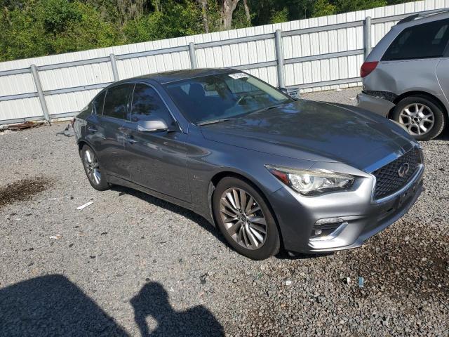 JN1EV7AP5KM515411 - 2019 INFINITI Q50 LUXE GRAY photo 4