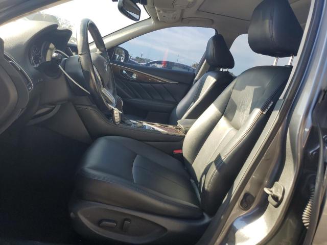 JN1EV7AP5KM515411 - 2019 INFINITI Q50 LUXE GRAY photo 7