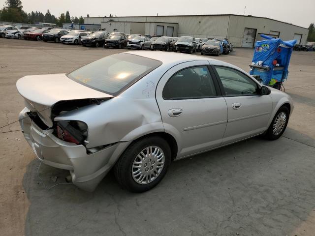 1C3EL46X72N113656 - 2002 CHRYSLER SEBRING LX SILVER photo 3