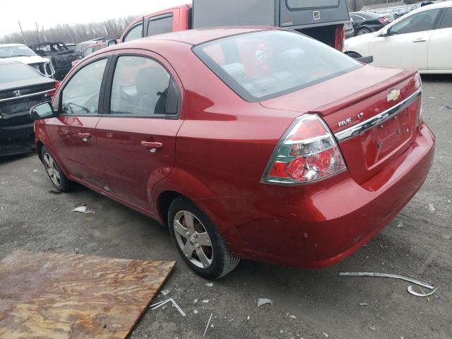 KL1TD5DE3BB162921 - 2011 CHEVROLET AVEO LS 红色 照片 2