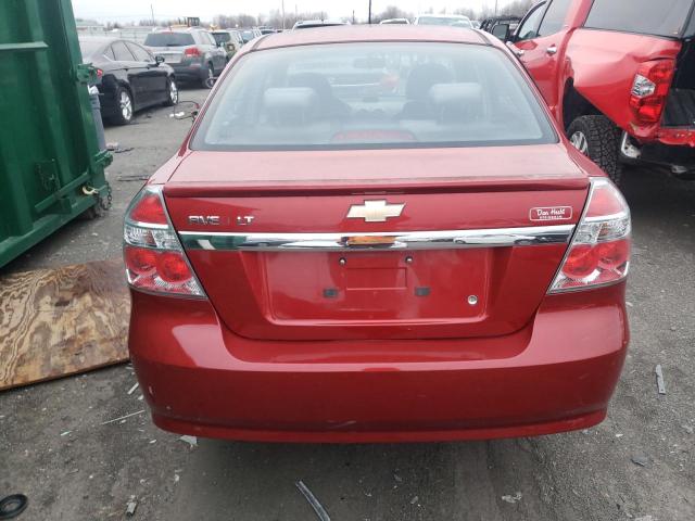 KL1TD5DE3BB162921 - 2011 CHEVROLET AVEO LS 红色 照片 6