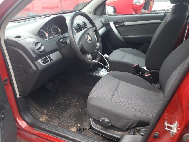 KL1TD5DE3BB162921 - 2011 CHEVROLET AVEO LS 红色 照片 7