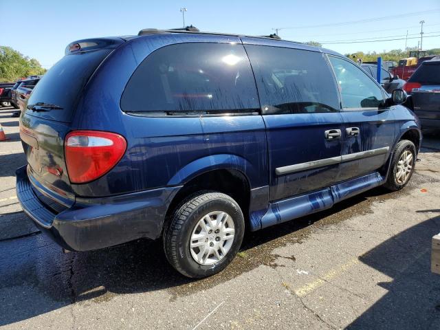 1D4GP24RX5B189236 - 2005 DODGE GRAND CARA SE BLUE photo 3