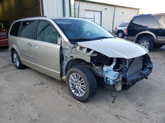 2C4RC1CG9DR515488 - 2013 CHRYSLER TOWN & COU TOURING L GOLD photo 4