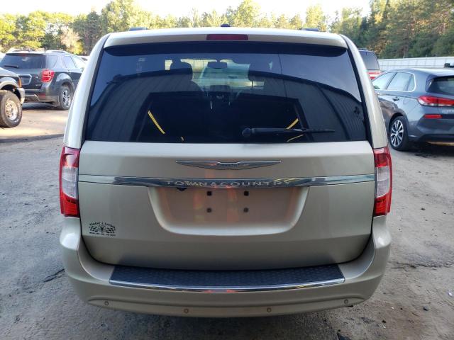 2C4RC1CG9DR515488 - 2013 CHRYSLER TOWN & COU TOURING L GOLD photo 6