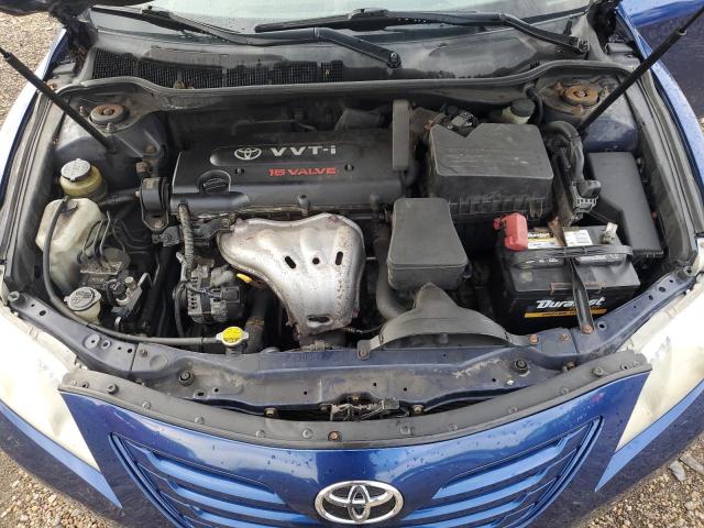 JTNBE46KX73100458 - 2007 TOYOTA CAMRY CE BLUE photo 11