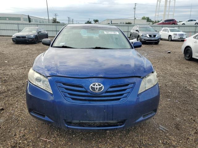 JTNBE46KX73100458 - 2007 TOYOTA CAMRY CE BLUE photo 5