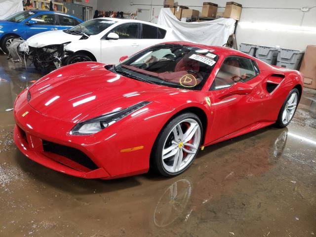 ZFF80AMA1J0235358 - 2018 FERRARI 488 SPIDER RED photo 1