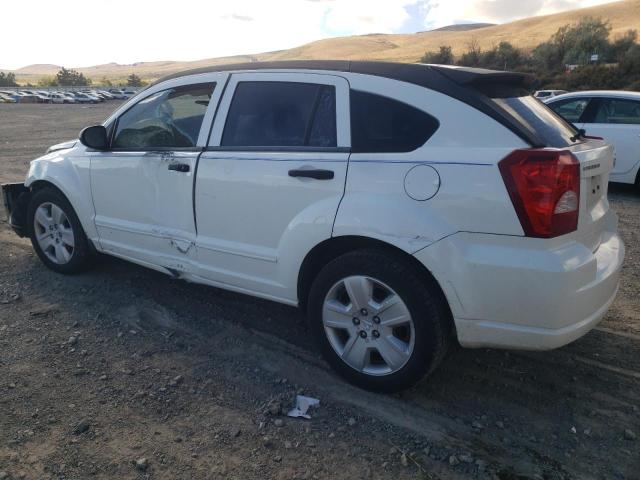 1B3HB48B67D595306 - 2007 DODGE CALIBER SXT WHITE photo 2