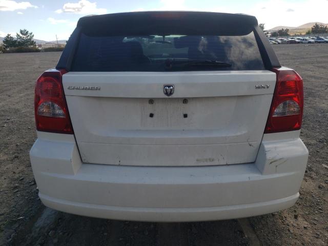 1B3HB48B67D595306 - 2007 DODGE CALIBER SXT WHITE photo 6