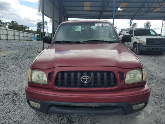5TEGN92N94Z460065 - 2004 TOYOTA TACOMA DOUBLE CAB PRERUNNER BURGUNDY photo 5