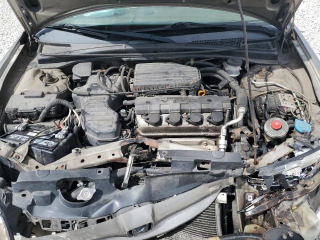 2HGES267X4H556674 - 2004 HONDA CIVIC EX BEIGE photo 11