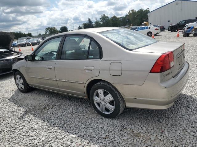 2HGES267X4H556674 - 2004 HONDA CIVIC EX BEIGE photo 2