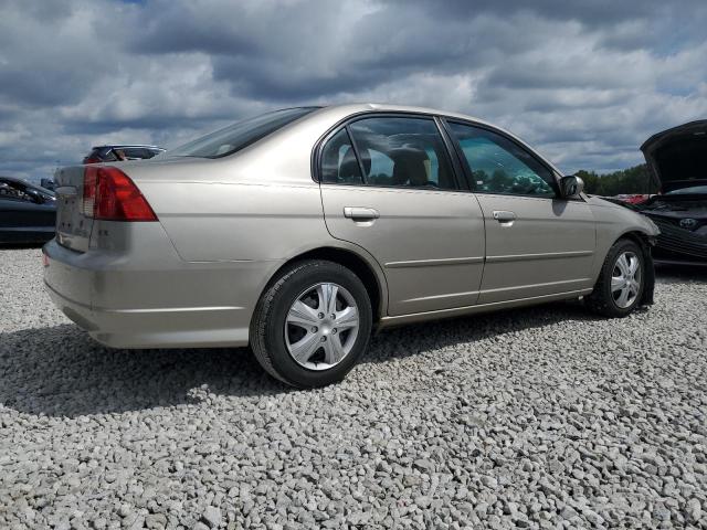 2HGES267X4H556674 - 2004 HONDA CIVIC EX BEIGE photo 3