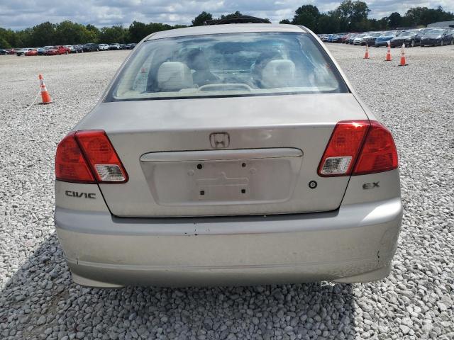 2HGES267X4H556674 - 2004 HONDA CIVIC EX BEIGE photo 6