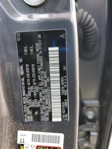 5TDKDRAH4PS014321 - 2023 TOYOTA HIGHLANDER L GRAY photo 14