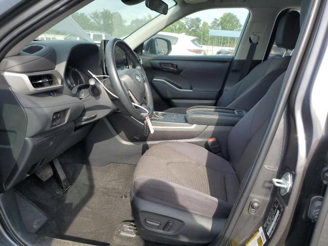 5TDKDRAH4PS014321 - 2023 TOYOTA HIGHLANDER L GRAY photo 7