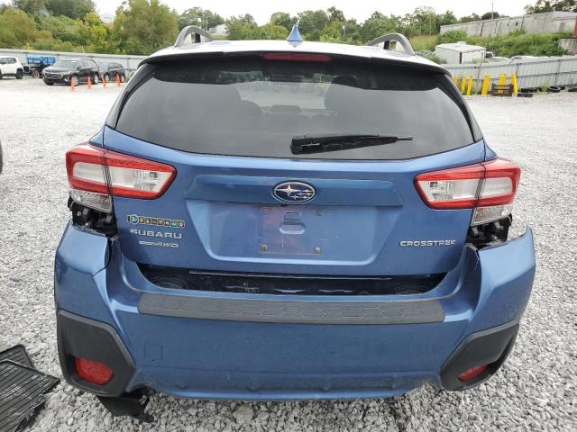 JF2GTAEC8KH218918 - 2019 SUBARU CROSSTREK PREMIUM ლურჯი ფოტო 6