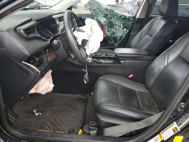 4T1BK1EB0FU136922 - 2015 TOYOTA AVALON XLE BLACK photo 7