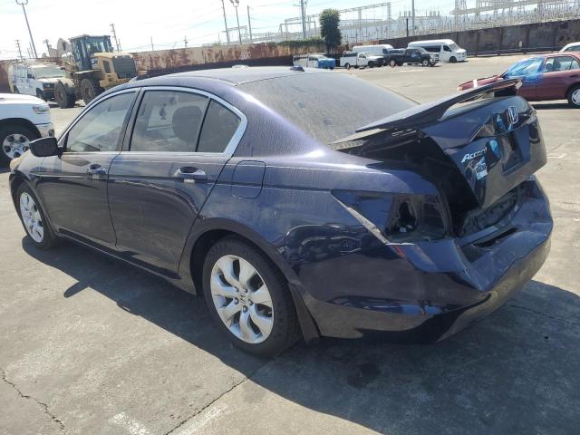 JHMCP26878C070878 - 2008 HONDA ACCORD EXL BLUE photo 2