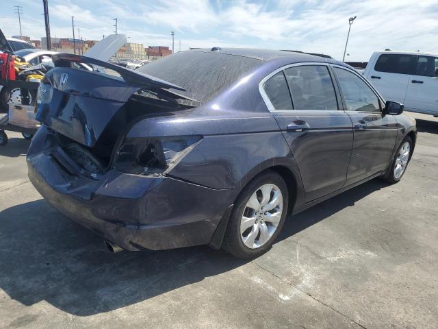 JHMCP26878C070878 - 2008 HONDA ACCORD EXL BLUE photo 3