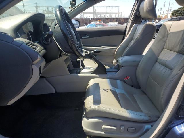 JHMCP26878C070878 - 2008 HONDA ACCORD EXL BLUE photo 7