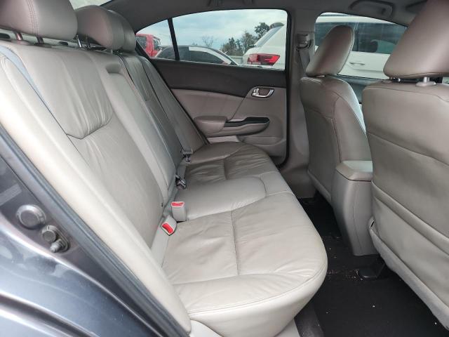 2HGFB2F98CH528375 - 2012 HONDA CIVIC EXL GRAY photo 10